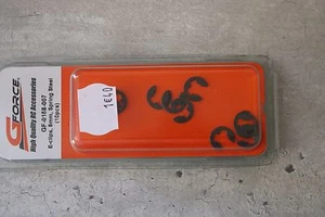 G Force modelisme G-Force GF-0158-007 5 mm E-CLIPS Acier élastique clips RC - Imagen 1 de 1