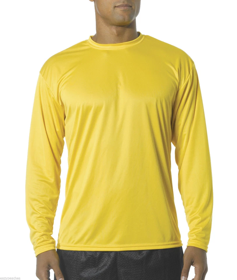 Camisetas para correr dri-fit de manga larga secas absorbentes de humedad para hombre S-4XL NUEVAS ST350LS Foto 1 de 1