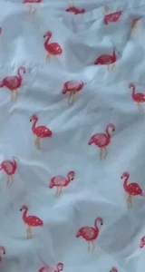 Pillowfort Pink Flamingo Twin Top bed flat sheet bedding repurpose material - Picture 1 of 3