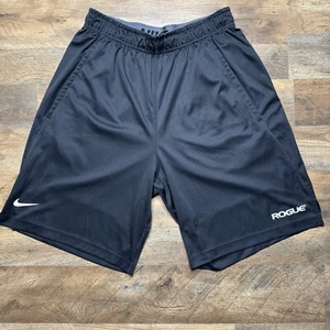 Nike Dri-Fit Rogue Fitness Athletic Gym CrossFit Men’s Shorts M Medium Black - Picture 1 of 7