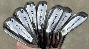 Adams Golf Tight Lies 5-SW Iron Set Uniflex True Temper Steel Shafts; Free Ship! - Picture 1 of 20