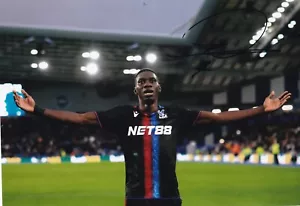 Football - Ismaila Sarr - Hand Signed A4 Photograph - Crystal Palace - COA - Picture 1 of 1