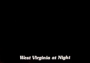 Postal nocturna de Virginia Occidental - Imagen 1 de 1