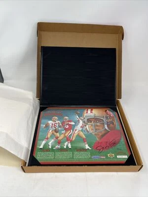 1994 Limited Edition Sheets Joe Montana Super Bowl Champion (Autographed) Auto - Image 1 of 4