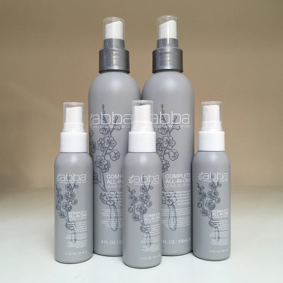 Abba Complete todo en uno spray sin enjuague 8 oz o 1,7 oz tú eliges el tamaño Foto 1 de 1
