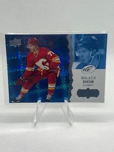 2023/24 Upper Deck ICE Walker Duhr Blue Parallel #122 - Bild 1 von 2