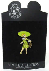 Disney Pin Trading LE250 Tinker Bell Tink In Suit Dress 2006 Very RARE - Picture 1 of 3