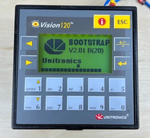 Unitronics Vision 120-22-UN2 Programmable Logic Controller w/ HMI Display, PLC - Picture 1 of 11