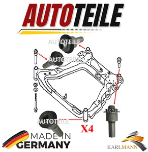 For NISSAN JUKE F15 2010-2014 FRONT SUBFRAME CROSSMEMBER BODY BUSHES 4 PCE - Picture 1 of 3