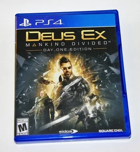 Replacement Case (NO GAME) Deus Ex Mankind Divided Playstation 4 PS4 Box New - Picture 1 of 1