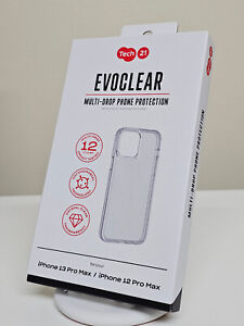 Tech21 EvoClear Case for Apple iPhone 13 Pro Max - Clear