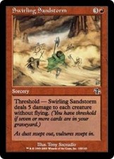 4X Swirling Sandstorm NM MTG Judgment Magic