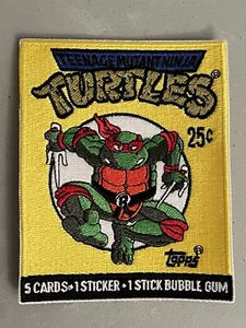 Tmnt Raphael Card Pack Teenage Mutant Ninja Turtles Iron-on 4” Patch # - Picture 1 of 2