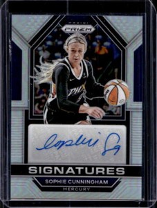 2023 Prizm WNBA Sophie Cunningham Signatures Silver Prizm Autograph Auto #SG-SCN
