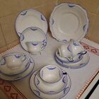 Antique Blyth Porcelain Diamond China Co Ltd Tea Set 17 Pieces C1925