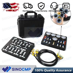 Hydraulic Pressure Test Kit for Construction Machinery Excavator US A (As Shown) - Picture 1 of 9