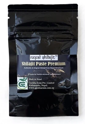 PASTA SHILAJIT PREMIUM ALTAMENTE CONCENTRADA MÁS POTENTE RESINA NATURAL ANTIENVEJECIMIENTO Foto 1 de 4