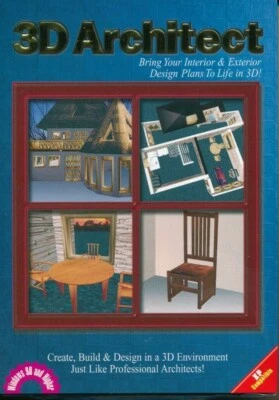 3D Architect - Interior & Exterior Plan Designer PC CD-ROM (Disc in Sleeve) - Image 1 of 3