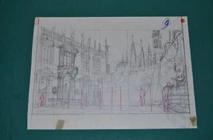 MAGNUS Original Comic Art Preliminare tavola originale 10/11 LO SCONOSCIUTO # 2 - Picture 1 of 2