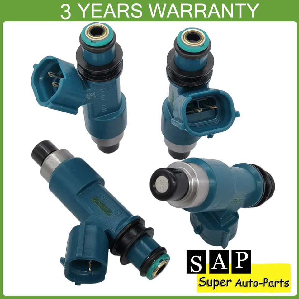 Juego de 4 inyectores de combustible para Suzuki SX4 2,0 L-L4 2007-2009 15710-65J00 FJ1053 Foto 1 de 4