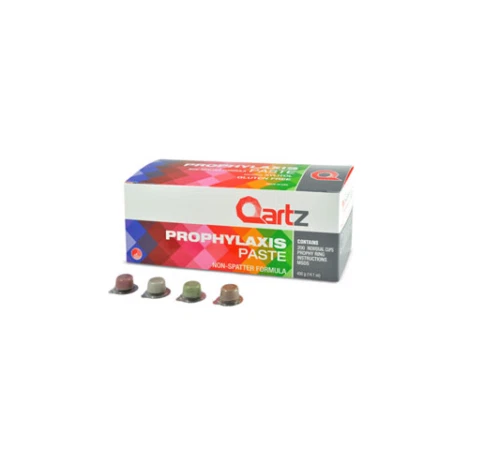 DHARMA Qartz 58-00077 Medium Mint Parfait Dye-Free Prophy Paste with Fluoride 200/Bx