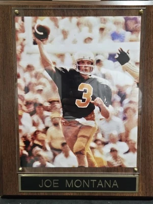Placa Joe Montana Foto 1 de 4