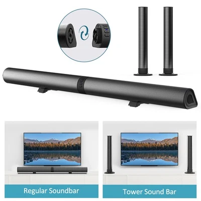 TV-Soundbar, Bluetooth-Lautsprecher-Surround-Surround-System 2-in-1 abnehmbar - Bild 1 von 4