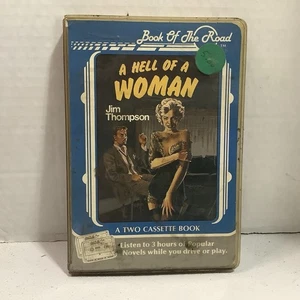 Jim Thompson, A Hell Of A Woman Audiobook on Cassette, Combine Ship $1 - Imagen 1 de 4