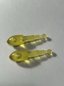 Original Captain Future Capitaine Flam Popy Original 2 x Yellow Rockets - Bild 1 von 2