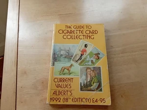Albert's Cigarette Card Collecting Book 1992 18th Edition - Bild 1 von 10
