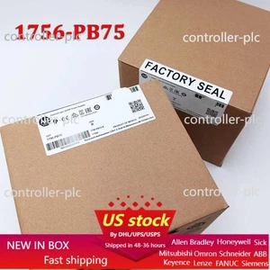 New Factory Sealed 1756-PB75 SER B ControlLogix 24V DC Power Supply US Free Tax - Picture 1 of 2