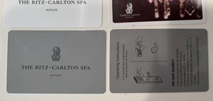 Chiave Ritz Carlton SPA NAPOLI Florida Hotel RitzCarlton souvenir camera chiave USA - Foto 1 di 19