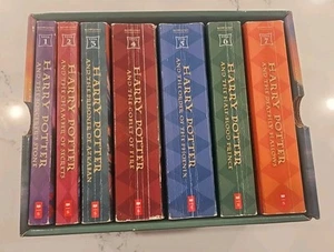 Harry Potter Complete Book Set 1-7 by J.K. Rowling Soft Cover Paperback Lot - Bild 1 von 18