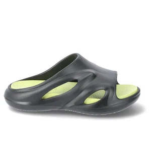 Wonder nation Boys Sandals Slides Recovery Shoes Casual Black Size 11-12 ($) - Picture 1 of 5