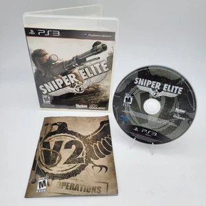 Juego de disparos Sniper Elite V2 Sony Playstation 3 PS3 2012 completo en caja + manual - Imagen 1 de 8
