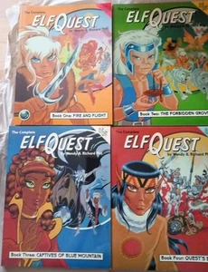 The Complete Elf Quest Book 1-8 - 1st Printing 1988-1992 - Wendy&Richard Pini - Bild 1 von 11