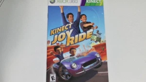 KINECT JOY RIDE (Microsoft XBOX 360) Manual Only - Picture 1 of 1