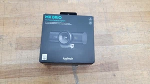 Logitech MX Brio 4K Webcam 1080p 60FPS, Noise-Reducing Mics,  *NEW SEALED* - Picture 1 of 7