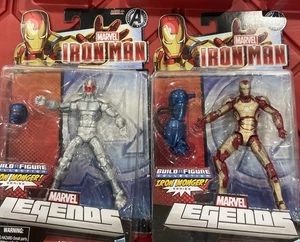 Iron Man 3 Marvel Legends MARK 42 6"Fig2012 Iron Monger And Ultron BUBBLE Loose - Picture 1 of 9