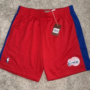 Pantalones Cortos Los Angeles Clippers Para Hombre 2XL x Mitchell & Ness Swingman Madera Dura Clásicos - Imagen 1 de 4