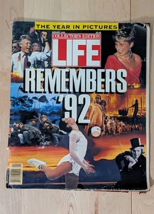 Life Magazine Remembers 1992 Collectors Edition The Year in Pictures Clintons - Imagen 1 de 4