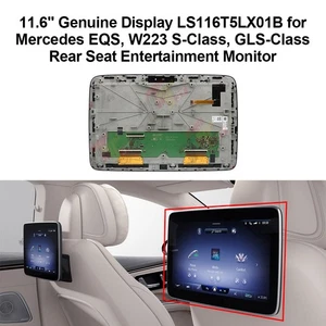 Monitor de entretenimiento en el asiento trasero de 11,6" pantalla genuina para Mercedes Clase S W223 - Imagen 1 de 5