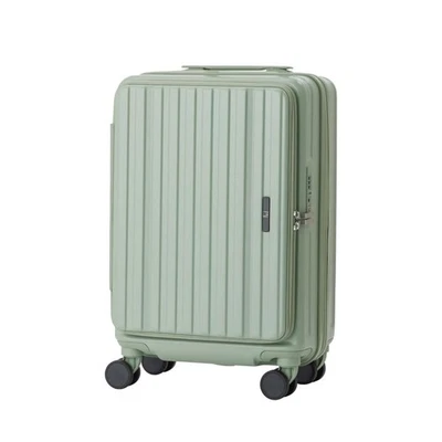 LW 5524 Hardshell Expansion Front-openning, USB port,Cup-holder Spinner Luggage - Image 1 of 4