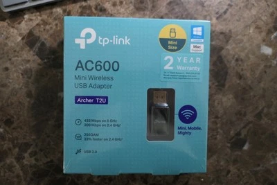 NEW SEALED TP-LINK ARCHERT2U 433Mbps Wireless Dual Band USB Adapter - Image 1 of 2