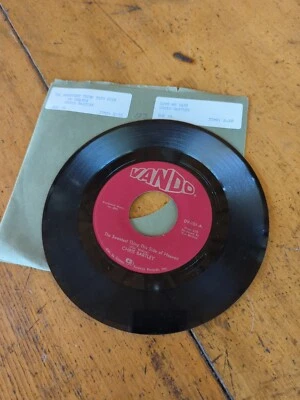 Chris Bartley 7" 45 record The Sweetest Thing This Side of Heaven / Love Me Baby Foto 1 de 2