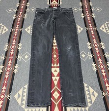 Flint and Tinder denim Slin Fit Distressed jeans Sz 31 (28x31) Made in USA T66