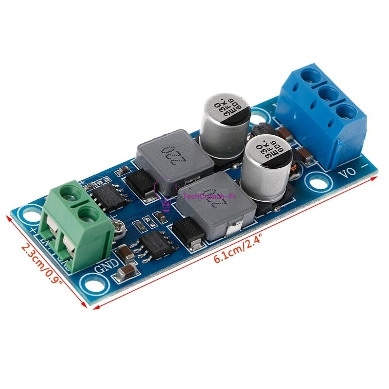 1X 30W DC-DC Buck Step Down Converter ±5V ±9V ±12V 3A Dual Power Supply Module