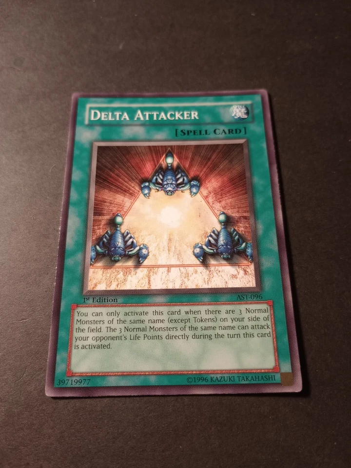 Yu-Gi-Oh! Delta Attacker 1st Edition Common Spell Card AST-096 LP - Image 1 of 1