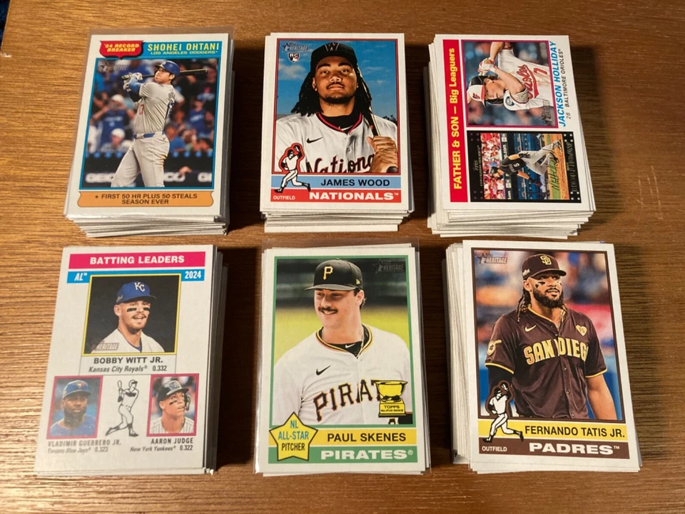 Tarjetas de béisbol Topps Heritage 2025 - Elige tu tarjeta - ¡Envío gratuito! #1-250 Foto 1 de 1