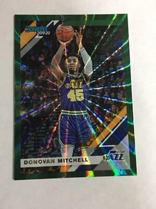 2019-20 Panini Donruss Donovan Mitchell #193 Green Numbered 42/99 Refractor - Picture 1 of 4